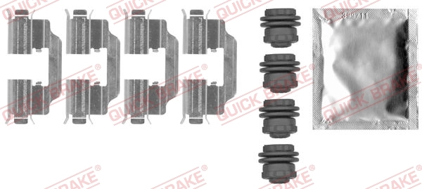 Accessory Kit, disc brake pad